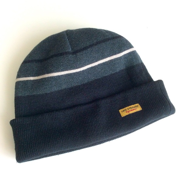 Levi Strauss Unisex Cotton Blend Beanie OS - Picture 1 of 10